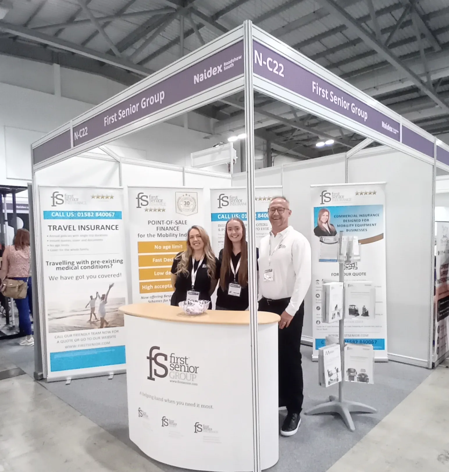 First Senior at Naidex Roadshow South 2026